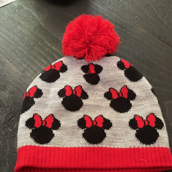 Disney Minnie Mouse Hat with Pom - Picture 2 of 5